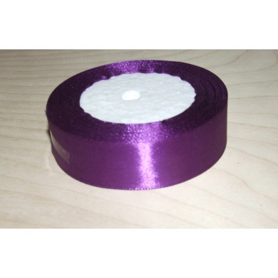 Лента атласная 25 мм фиолетовая