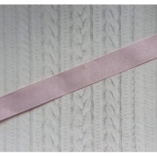Лента репсовая 25 мм с люрексом розовая
