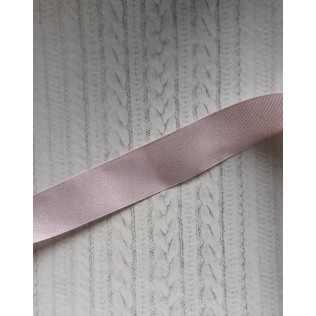 Лента репсовая 40 мм с люрексом розовая