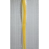 Волосы-тресс на клипсе прямые длина 50 см жёлтый