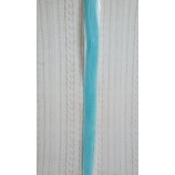 Волосы-тресс на клипсе прямые длина 50 см голубой