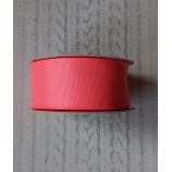 Лента репсовая 40 мм ярко-розовый №14