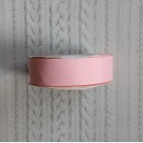 Лента репсовая 25 мм розовый №04